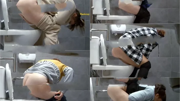 衝撃！ガソリンスタンドのトイレ盗撮「25a」