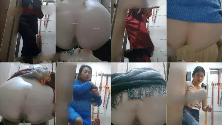 【盗撮】中国の公衆トイレで仕掛けられた隠しカメラ