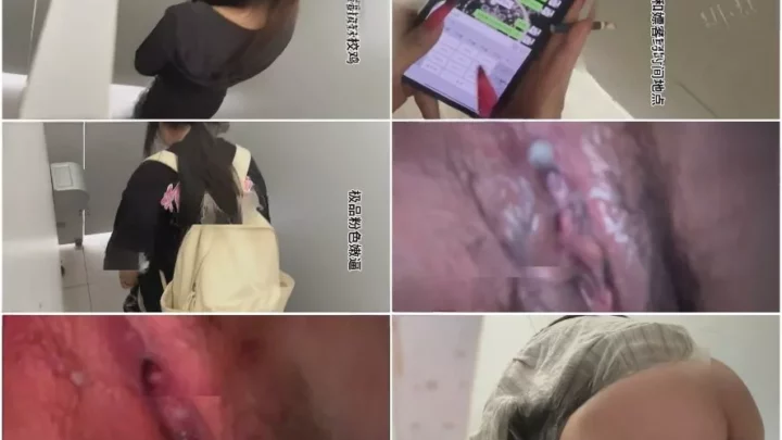 女子トイレの隠し撮り：後輩のパンチラを狙う変質者