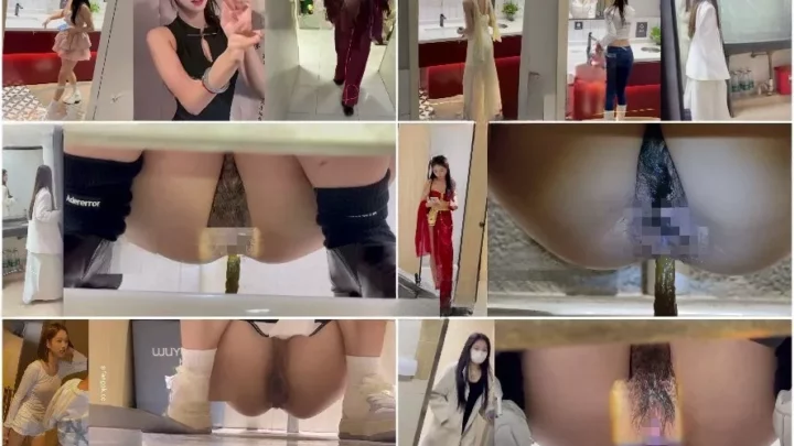 灯りの中で輝く秘密の瞬間…女性トイレ盗撮