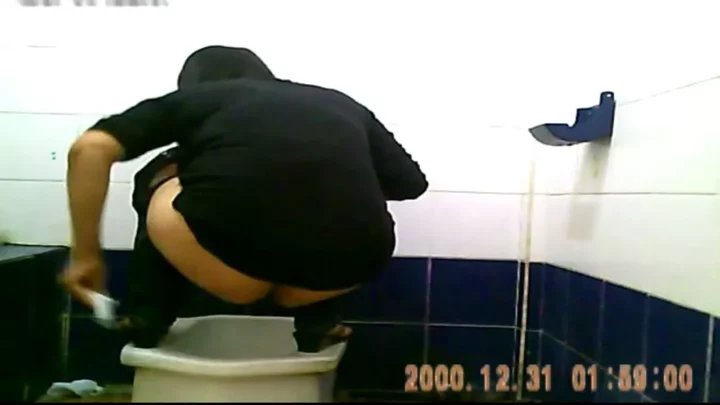 タイの公衆トイレで盗撮！衝撃の隠しカメラ映像 のスクリーンショット 1