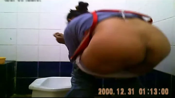タイの公衆トイレで盗撮！衝撃の隠しカメラ映像 のスクリーンショット 2