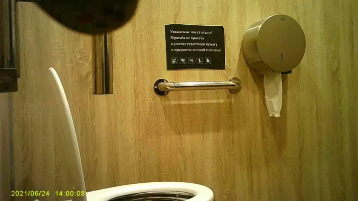 人目も気にせず…公衆トイレで大胆ハメ撮り！ のスクリーンショット 3