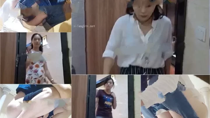 中国のトイレで隠し撮り！覗き見された美女のハプニング