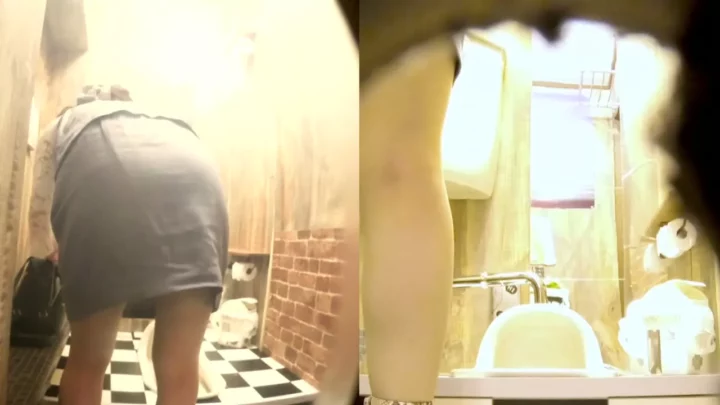 和式トイレ盗撮！放尿＆放屁の衝撃的な瞬間 のスクリーンショット 2