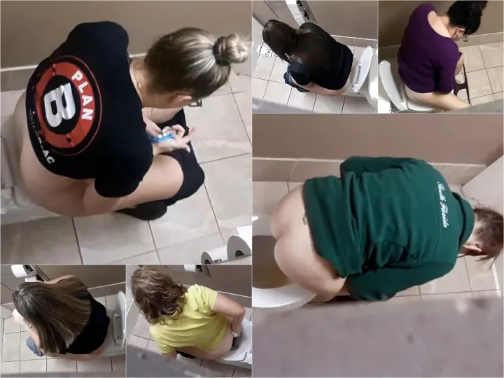 盗撮！女子トイレの隠しカメラが捉えた決定的瞬間