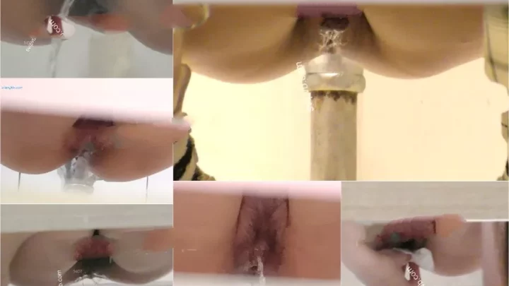 中国の公共トイレで盗撮！衝撃の私的空間
