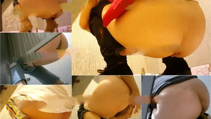 デパートの女子トイレで繰り広げられる密かなる欲望