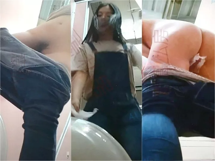 中国の公衆トイレで盗撮！美女を狙う隠しカメラ