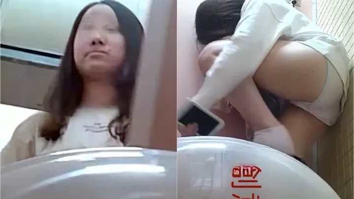 中国の公衆トイレで盗撮！美女を狙う隠しカメラ のスクリーンショット 1