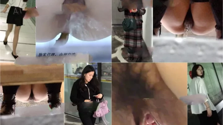 中国の公衆トイレで盗撮!衝撃の密室覗き見 のスクリーンショット 3