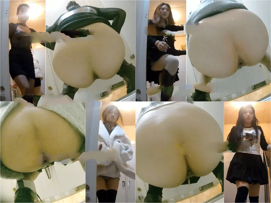 隠し撮り！バーの美女たちを密かに捉えた覗き見映像