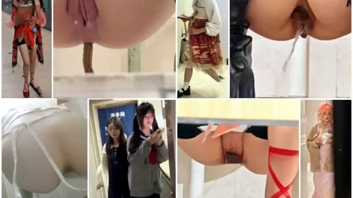 美麗コスプレイヤーの秘められた姿！トイレショット集 のスクリーンショット 1