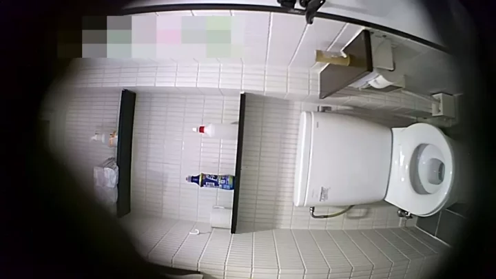 女子トイレ盗撮！正面からのアングルで覗き見 のスクリーンショット 1