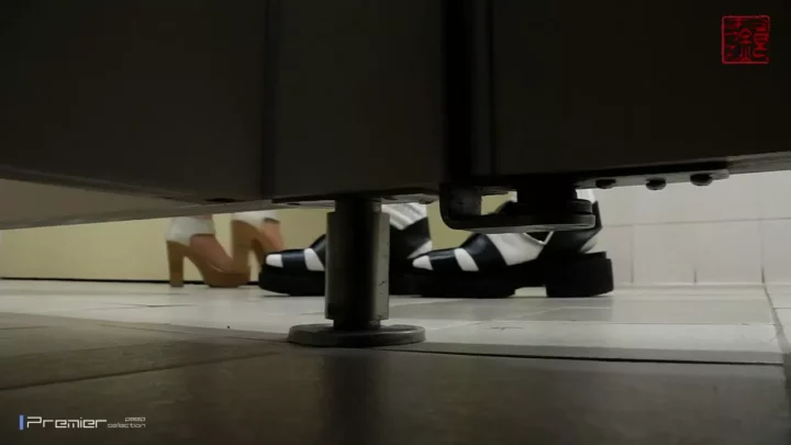 女子トイレ個室で隠し撮り！覗き見願望を刺激する決定的瞬間 のスクリーンショット 4