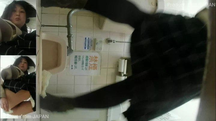【隠し撮り】トイレで狙われた美尻！衝撃の瞬間 のスクリーンショット 4