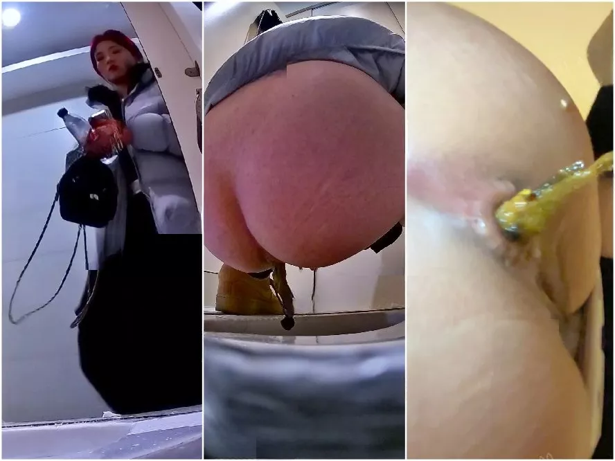隠し撮り！トイレで魅せる女子高生の秘密