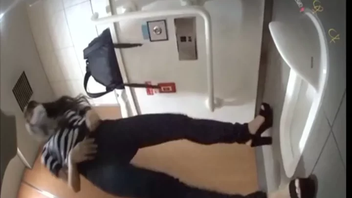 トイレ盗撮：女子アナ級美女の決定的瞬間 のスクリーンショット 7