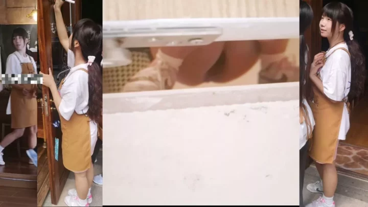 女子トイレを覗き見…まさかの股間おっぴろげ！ のスクリーンショット 8