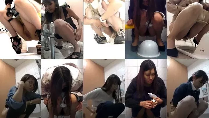 【盗撮】美人モデルの限界おしっこ我慢！