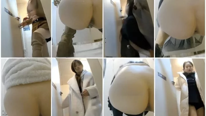 女子トイレ盗撮！中国美女たちの秘密の瞬間