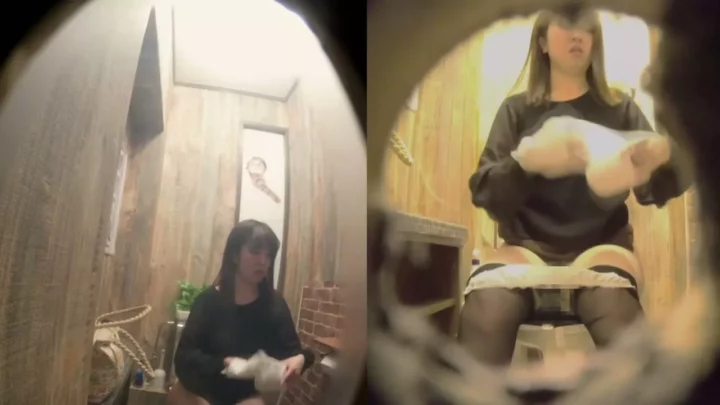 沖縄美人妊婦のトイレ盗撮！無修正SPY映像 のスクリーンショット 2