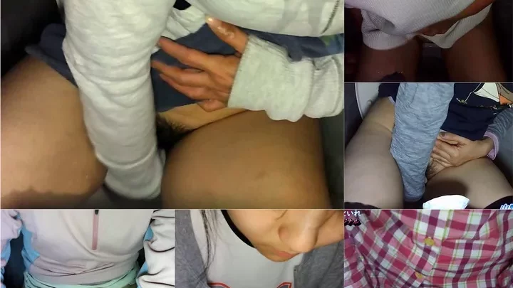大自然の秘め事！山小屋トイレで盗撮された美脚美女
