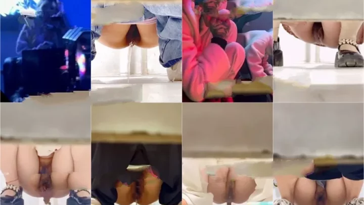 【盗撮】中国トイレの衝撃！覗き見された美女の決定的瞬間