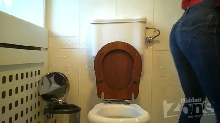 トイレの個室で盗撮！ハプニング続出の隠し撮り のスクリーンショット 9