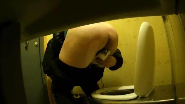 盗撮！公衆トイレの覗き穴から見た秘め事 のスクリーンショット 3