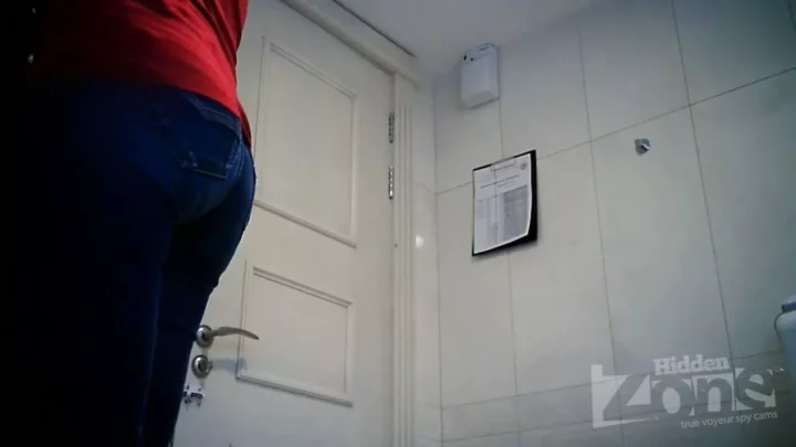 トイレの個室で盗撮！ハプニング続出の隠し撮り のスクリーンショット 12
