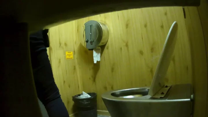 盗撮！公衆トイレの覗き穴から見た秘め事 のスクリーンショット 4