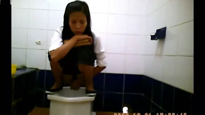 タイの公衆トイレ盗撮！大胆お尻丸出しの決定的瞬間 のスクリーンショット 2