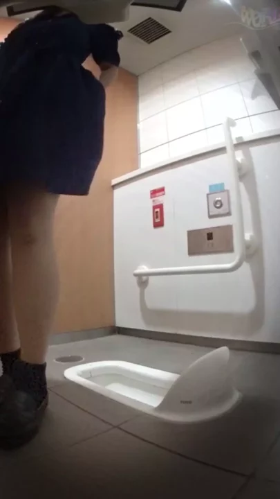 覗き見の快感！トイレ盗撮で見つけた禁断の光景 のスクリーンショット 1