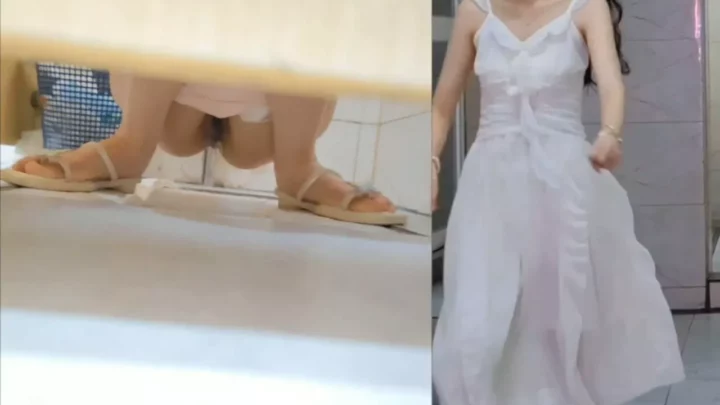 監視カメラが捉えた！女子トイレでの恥ずかしい瞬間 のスクリーンショット 5