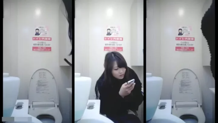 コンビニトイレで隠し撮り！美少女の秘密の瞬間 のスクリーンショット 3