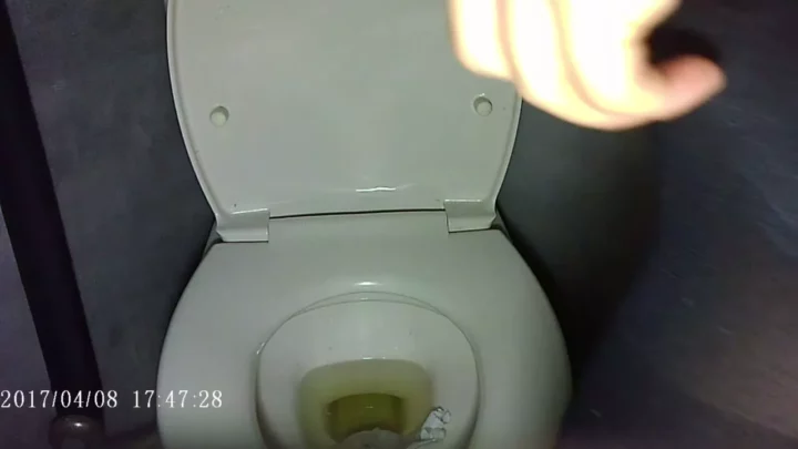 山のトイレでまさかの遭遇！麗しの美女を盗撮
