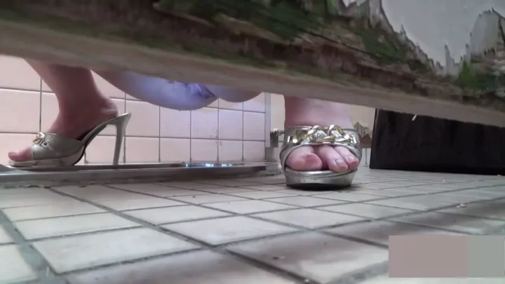 山奥の公衆トイレに隠されたカメラが捉えた人妻の秘密