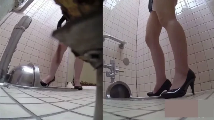 山奥の公衆トイレに隠されたカメラが捉えた人妻の秘密 のスクリーンショット 12