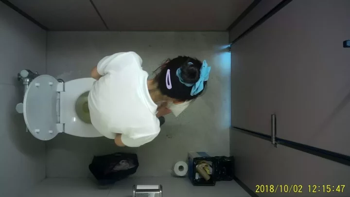盗撮！トイレの密室で繰り広げられる秘密の行為 のスクリーンショット 1