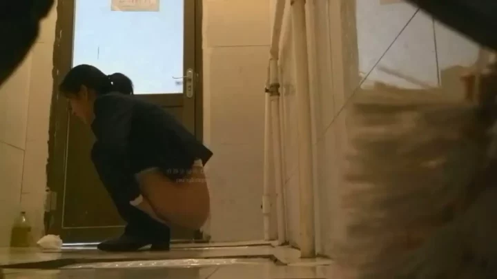 中国のトイレで盗撮！美女たちのハプニングを覗き見 のスクリーンショット 11