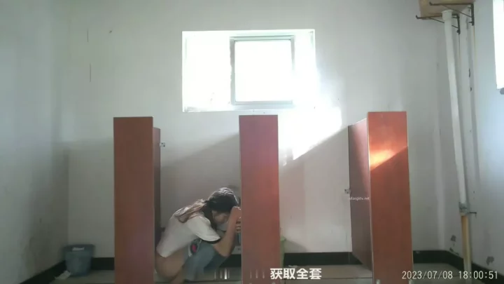 工場女子寮の隠し撮りトイレ盗撮 ～密室のプライベート～