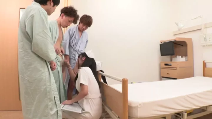 ハーレム健康診断！エッチな看護師のおちんちんドック