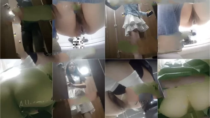 衝撃の瞬間！中国トイレ盗撮映像流出