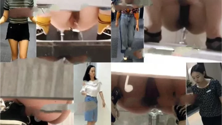 ジムの隠し撮り！トイレで魅せる美少女たちの秘密