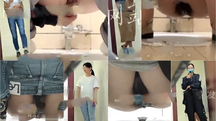 中国のトイレで盗撮！衝撃の隠し撮り映像