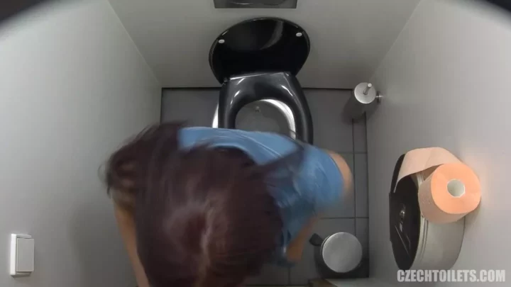 Screenshot 4 from チェコの密室盗撮！トイレで繰り広げられる覗き見の世界