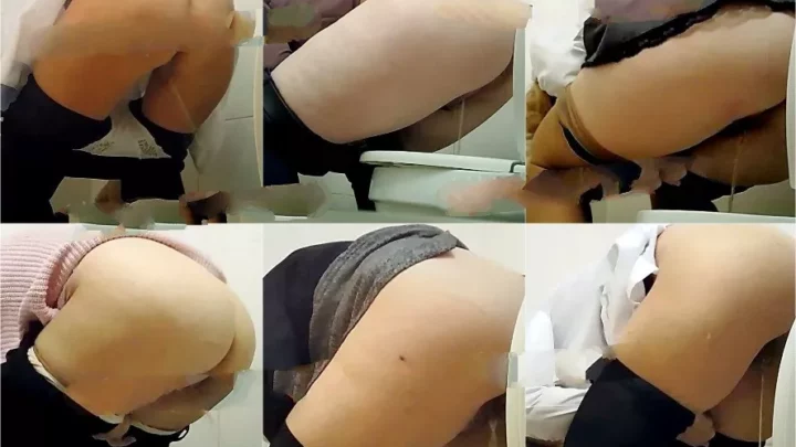 クリニックのトイレに隠しカメラ！衝撃の盗撮映像