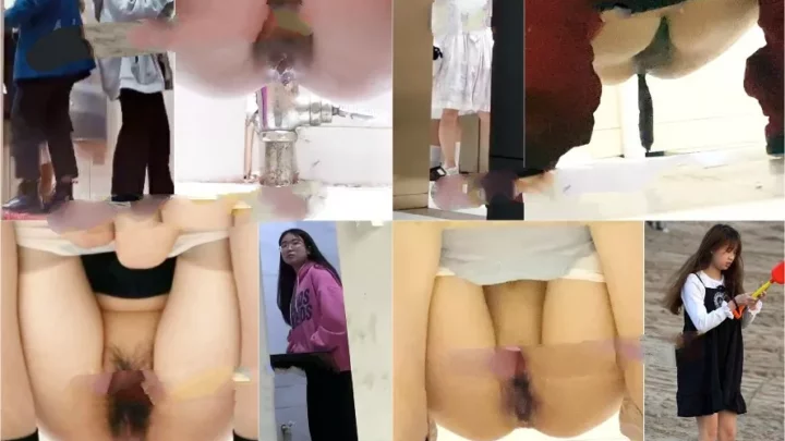 中国の公衆トイレで盗撮！美女の決定的瞬間