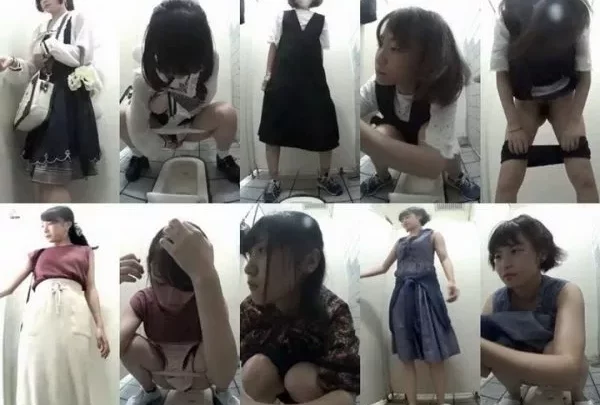 海辺の和式トイレで魅せる潮騒の誘惑